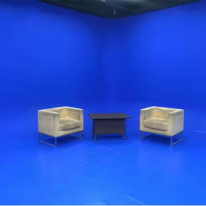 Background Backdrop Vinyl Virtual Studio Reversible Chroma Key Green/ Blue Floor Mat