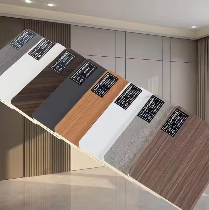 Waterproof Bambo Fiber Paneling Sheets Bamboo Charcoal Board Veneer Wood Decorative Wall Panel